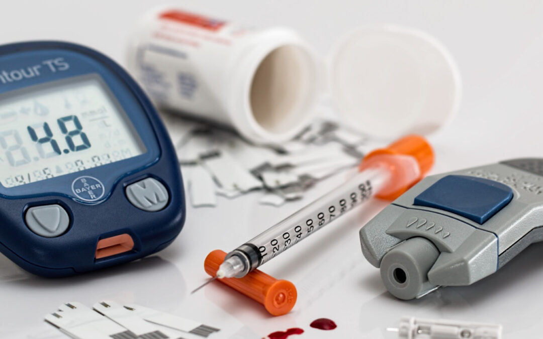 Diabetes: Zubehör zur Zucker-Messung bei Patienten